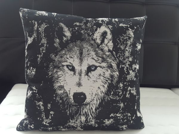 Kissenbezug Wolf 50x50cm