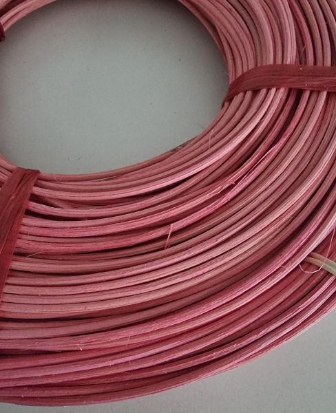 Peddigrohr rosa 2.2 mm, langgelegt, 500g, 2. Wahl